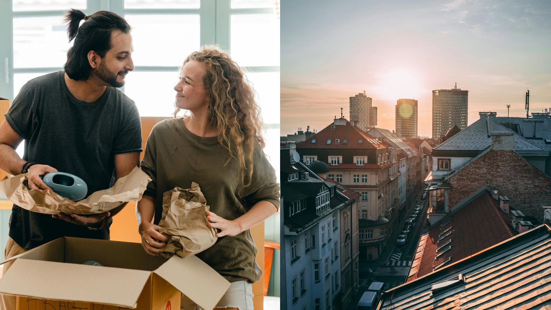 na snimke je mesto, stahovanie, mladi