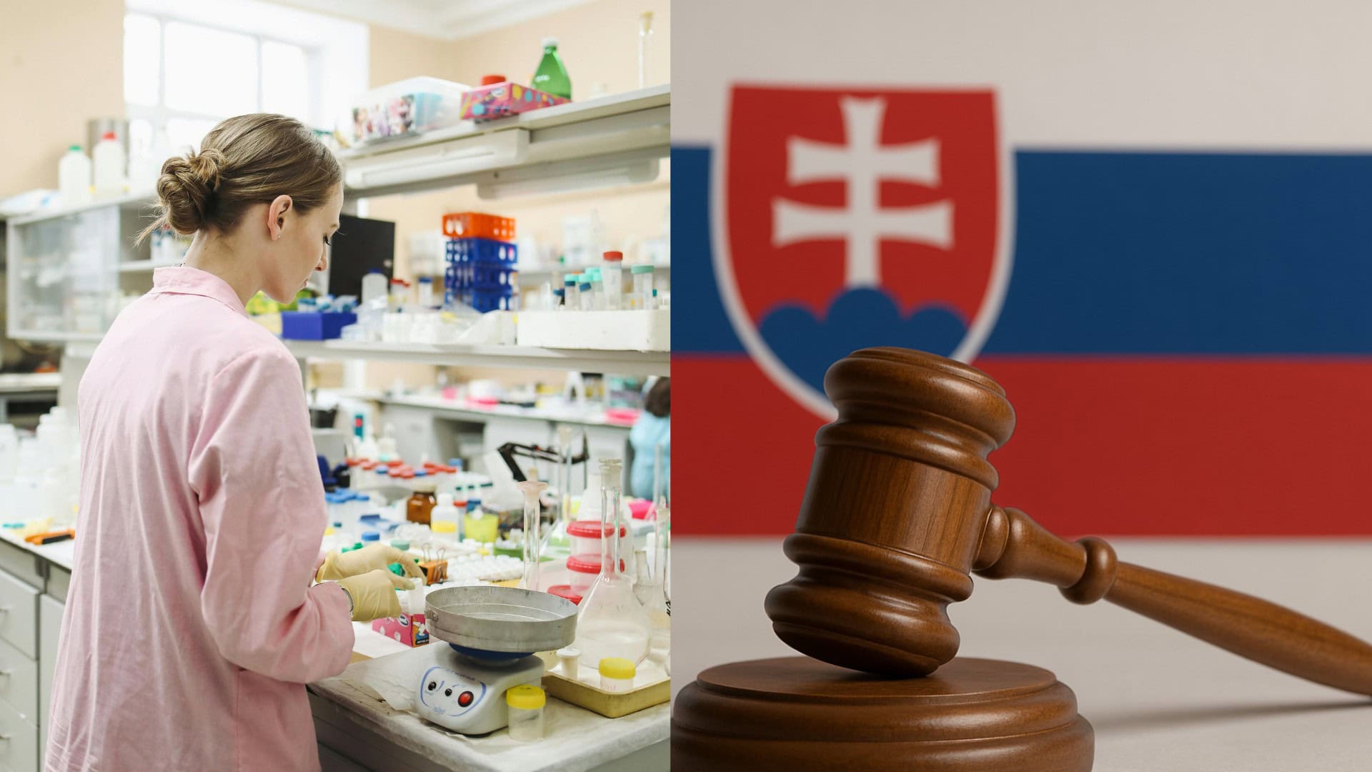 na snimke je laboratorium, koncentracia