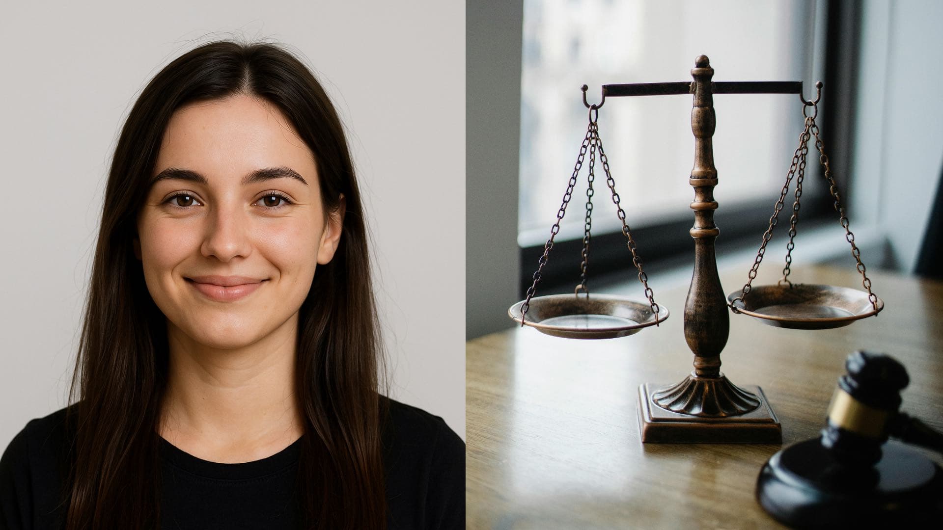 na snimke je michaela, studentka