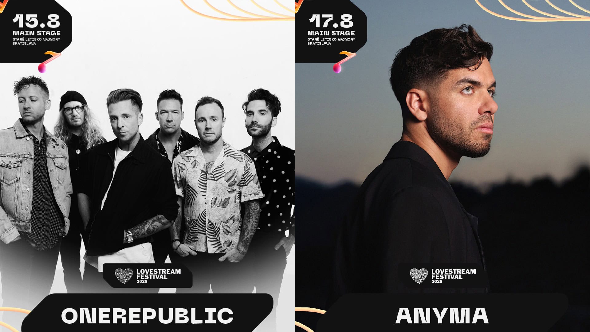 One Republic, Anyma, Lovestream