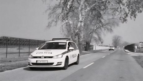 polícia, nehoda Dunajská Streda