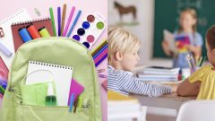 školské potreby, prváci