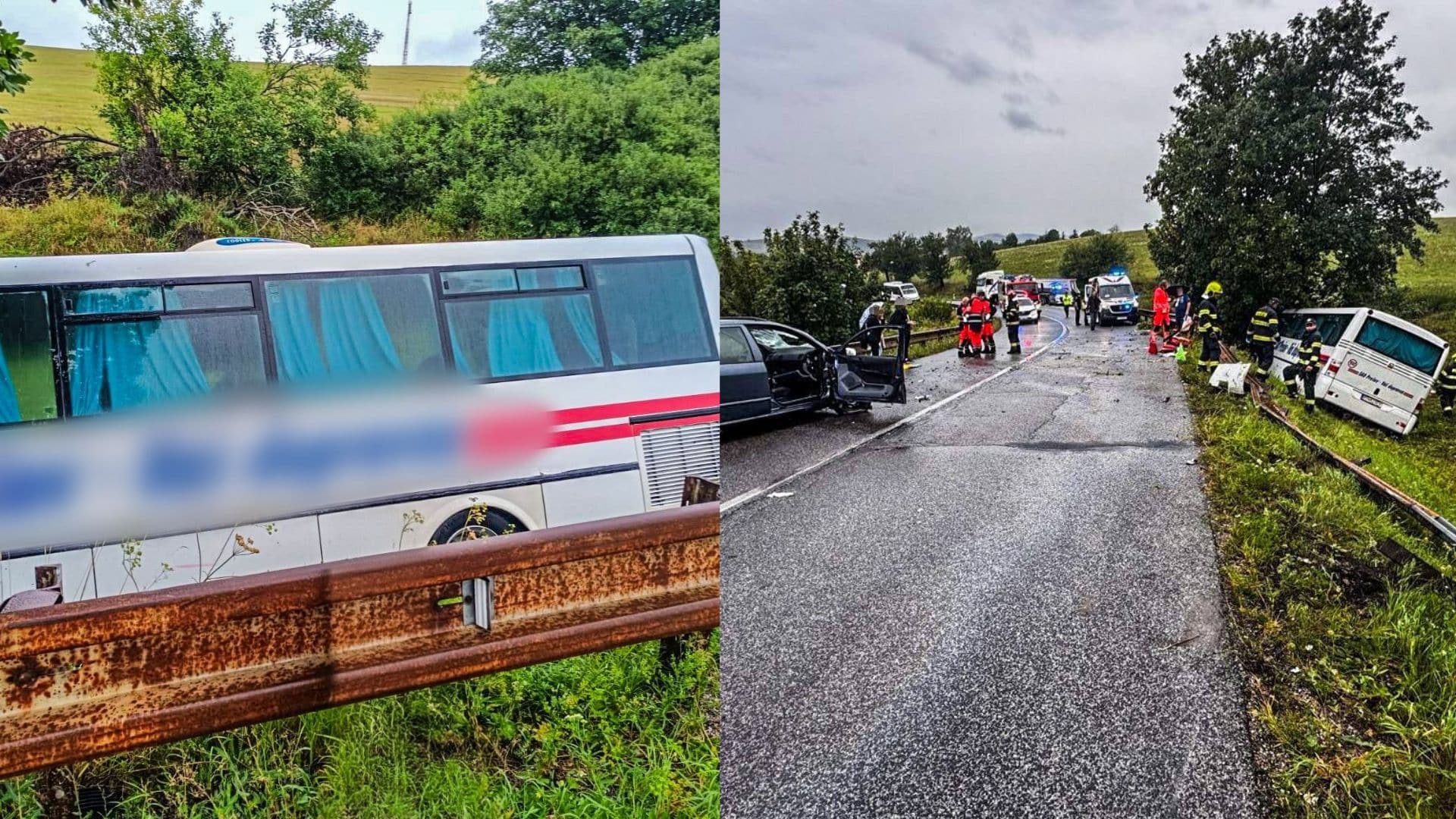 Nehoda autobusu na východe Slovenska