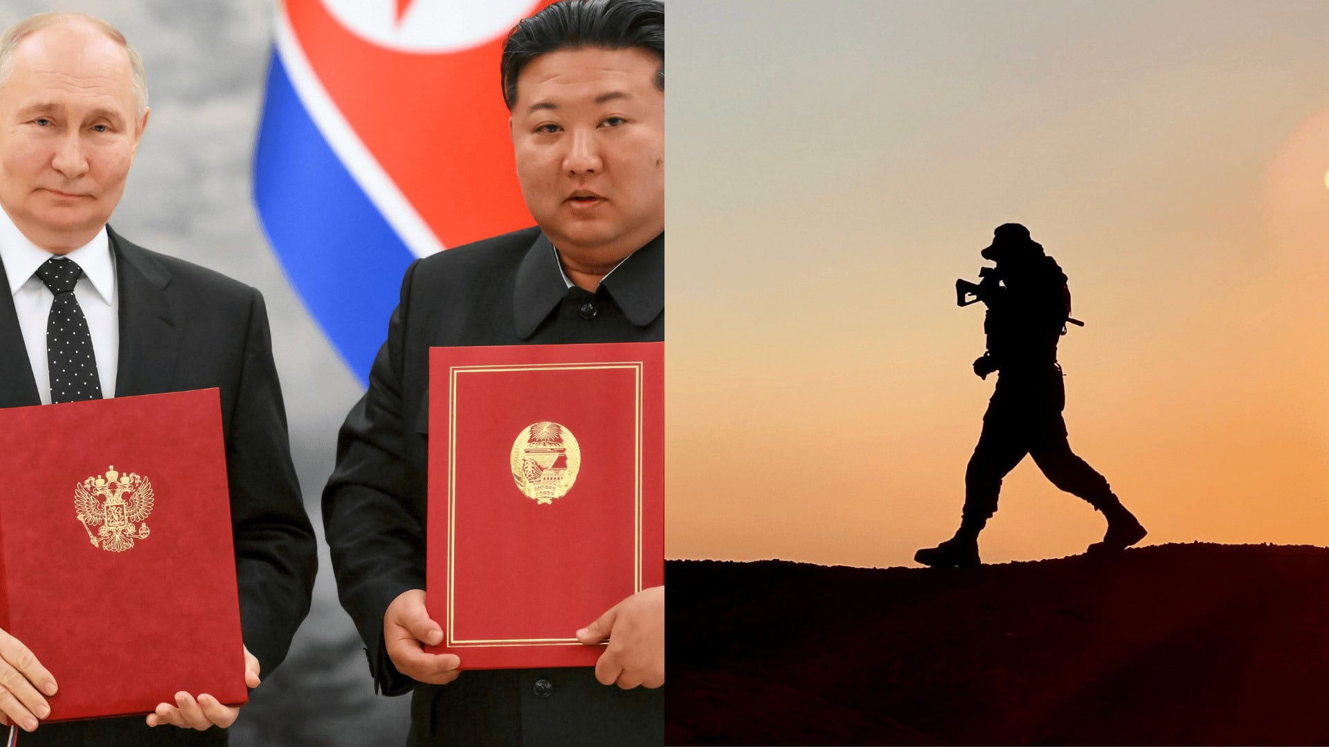 Severná Kórea, vojaci, Putin, Kim Čong-un