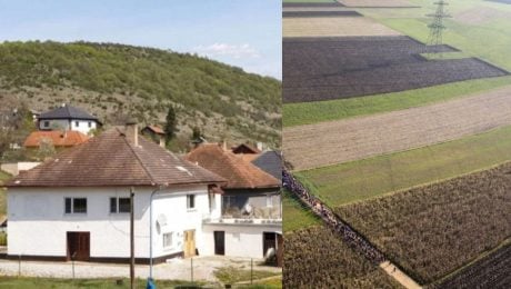 Rodinné domy, orná pôda