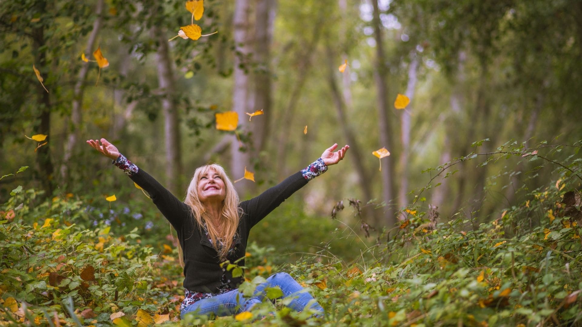 Vitálna šťastná žena