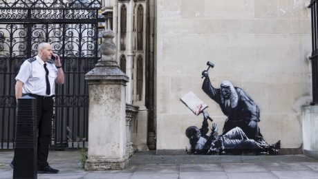 Banksy opäť provokuje: