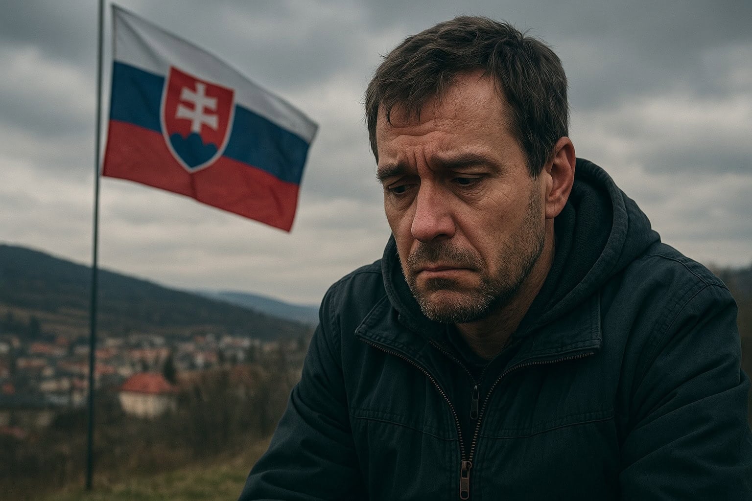 Smutný muž na Slovensku