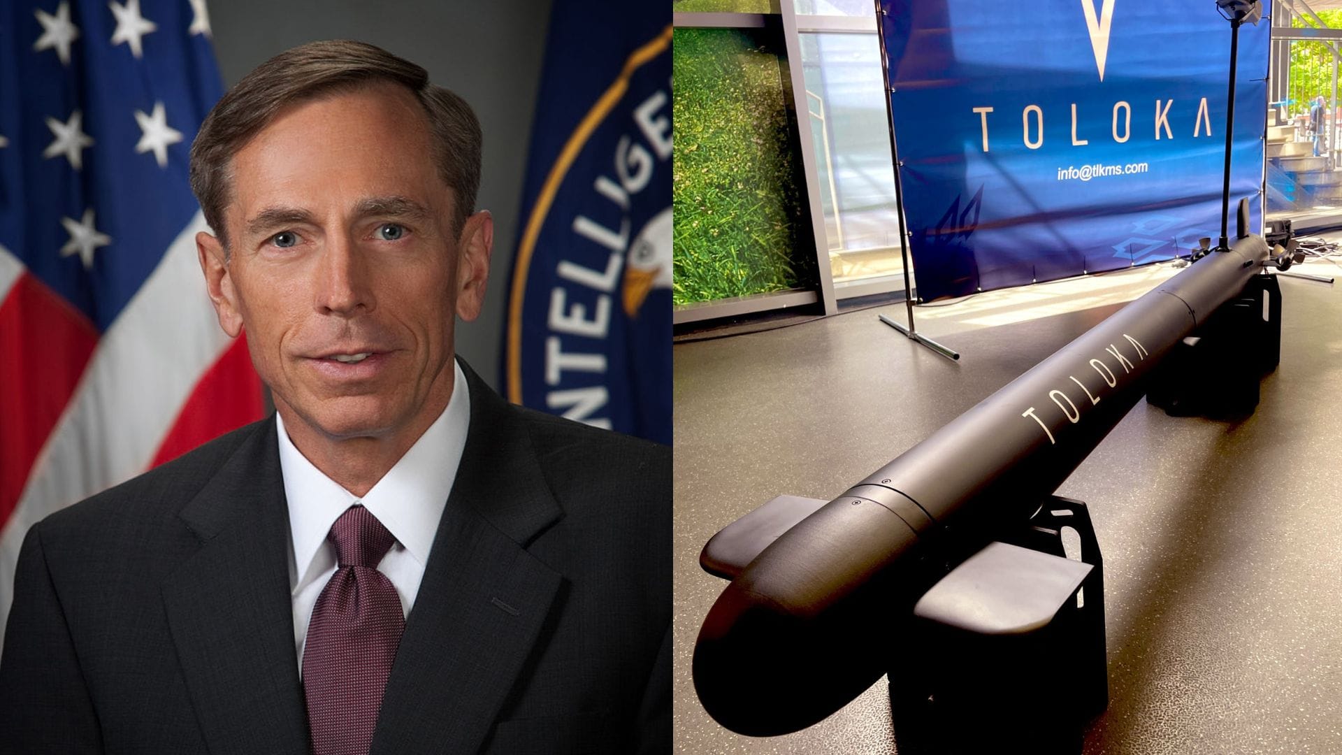 Generál Petraeus a jeden z menších modelov Toloka.