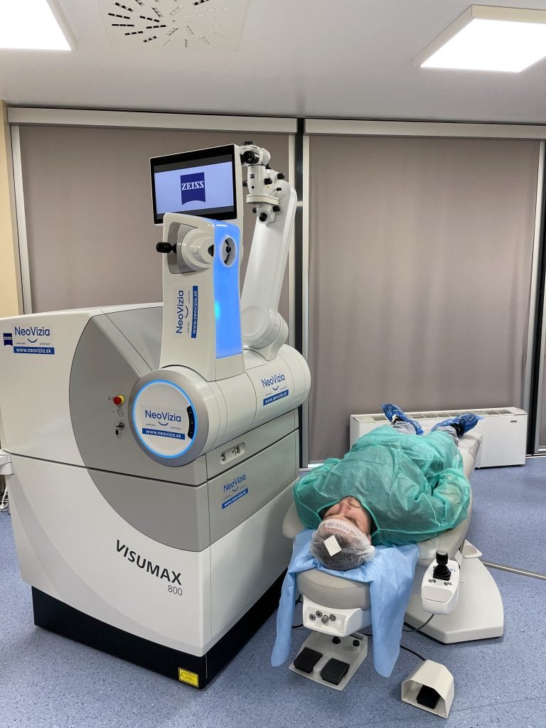 Femtosekundový laser VISUMAX 800