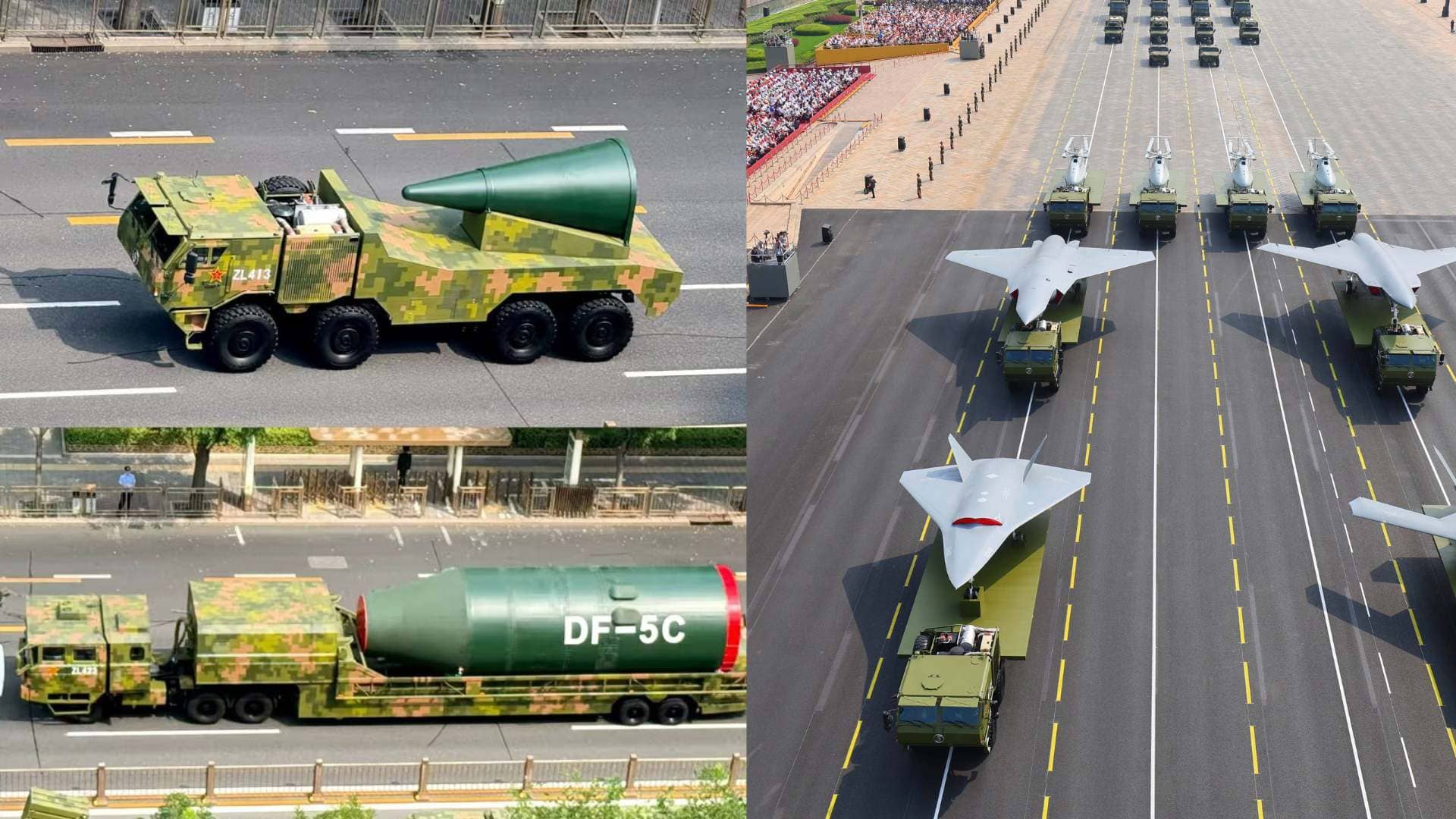 Vojenská prehliadka v Číne