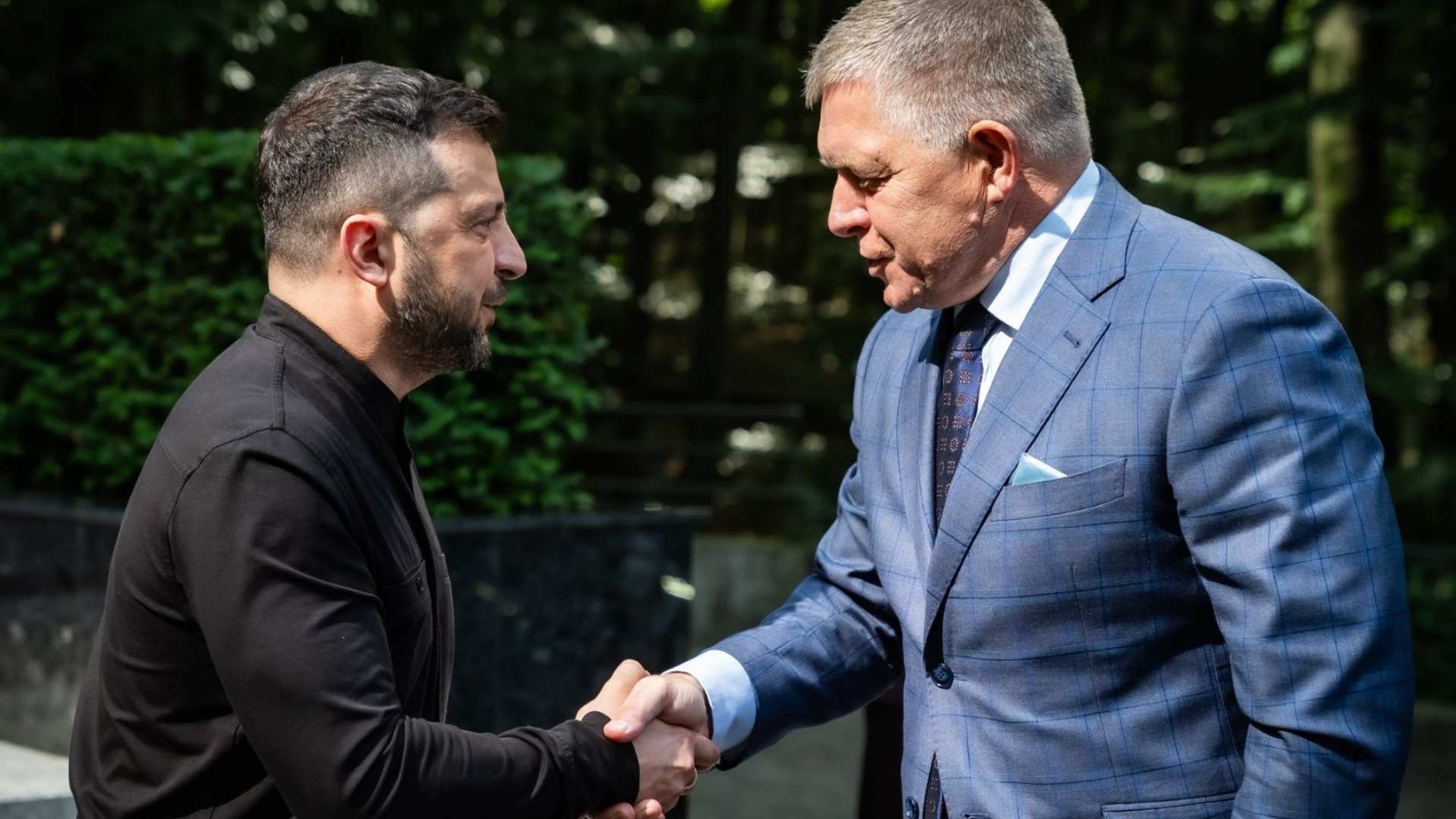 Zelenskyj a Fico v Užhorode