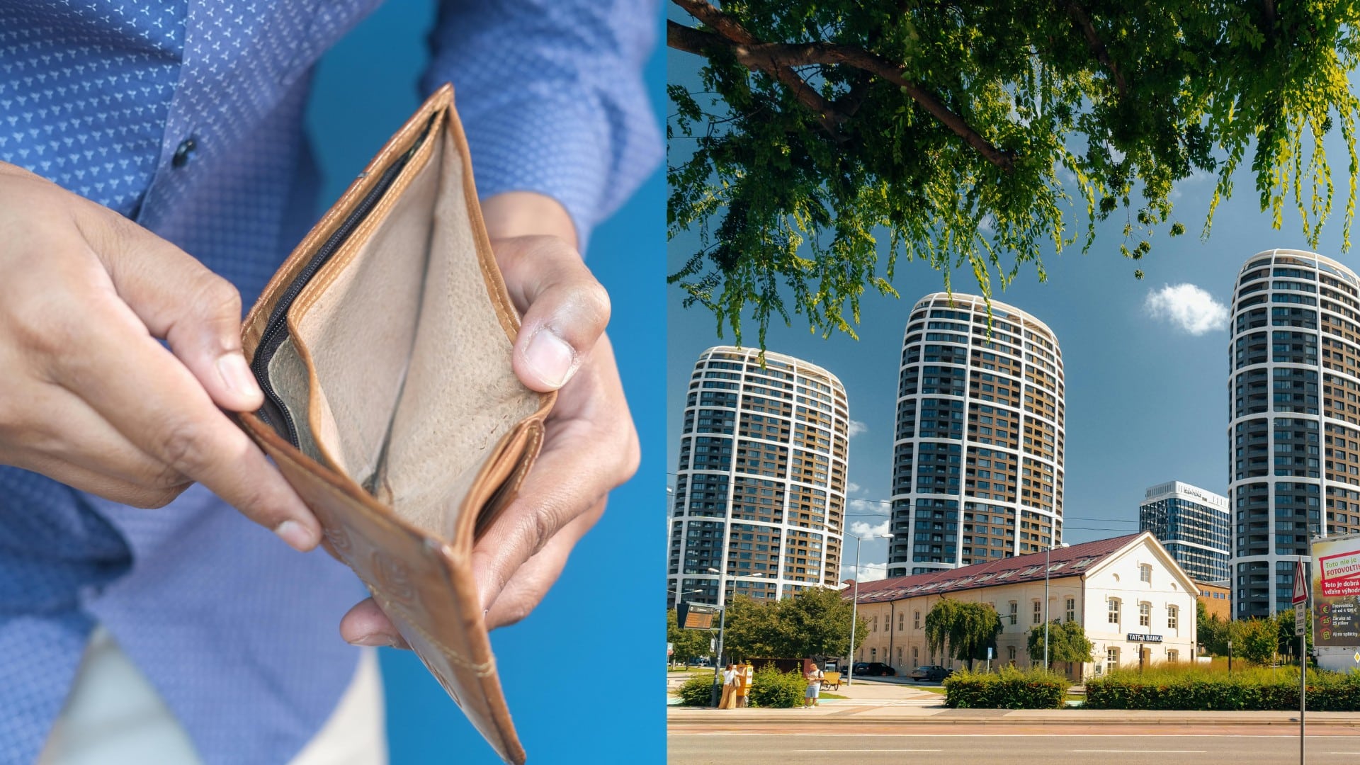 na snimke je dlh, slovensko, bratislava