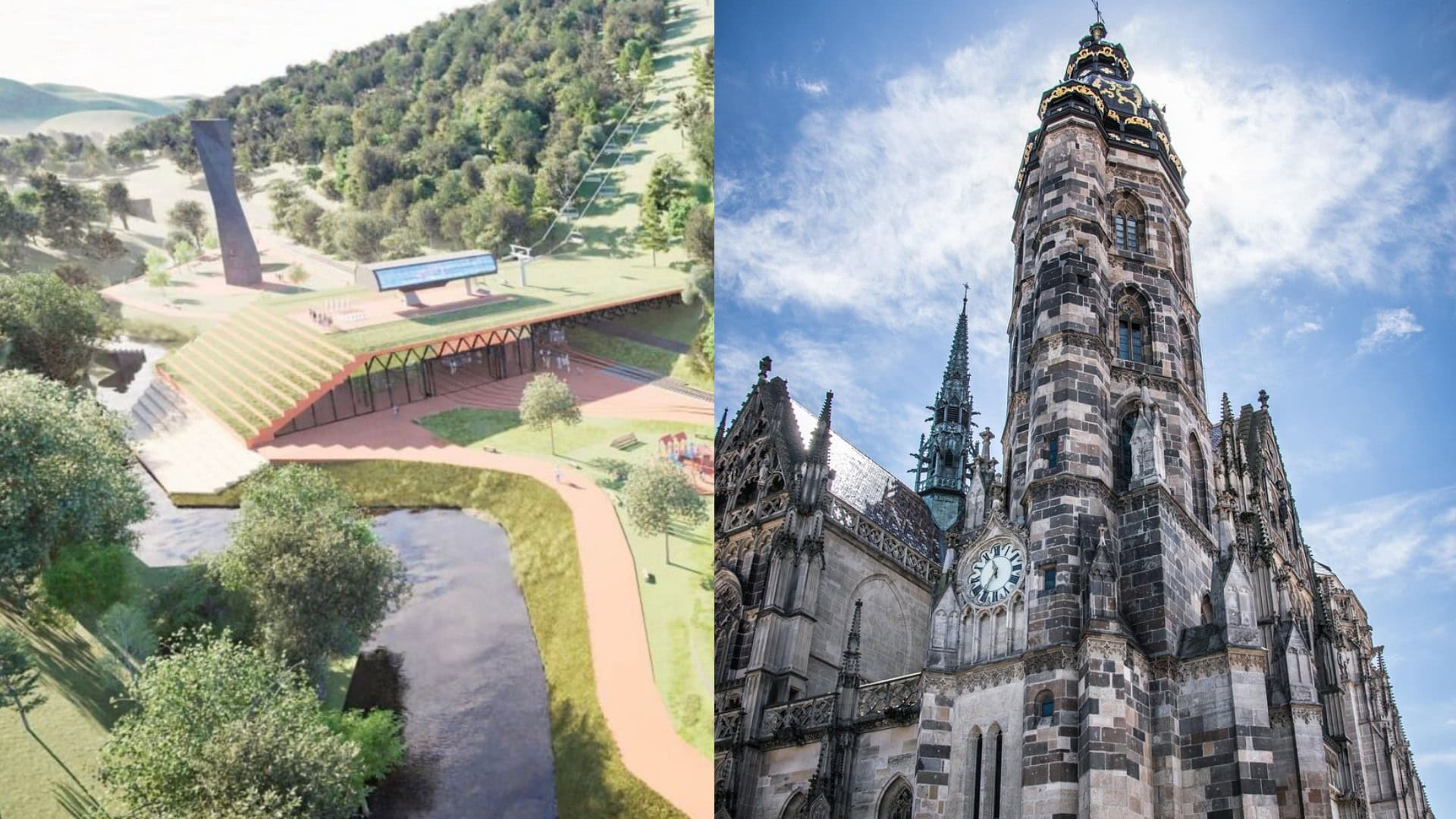 na snimke je kosice, detska zeleznica