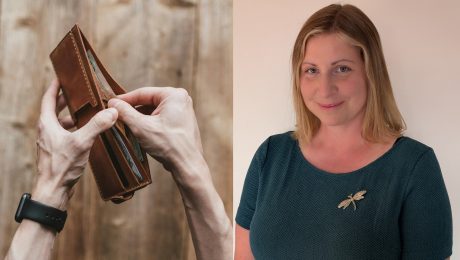 na snimke je financny stres, lenka valuš