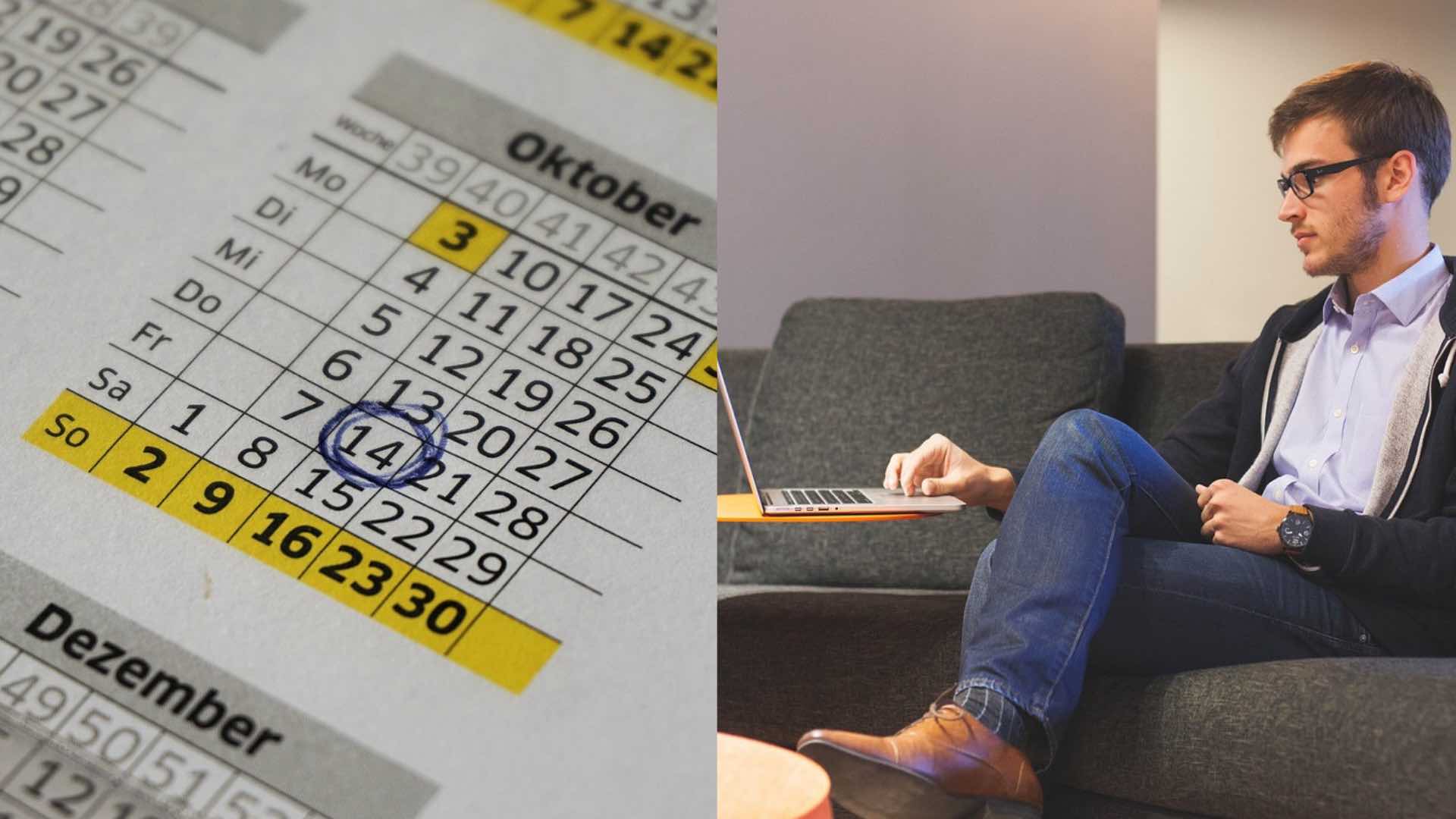 na snimke je pracujuci clovek, sviatok