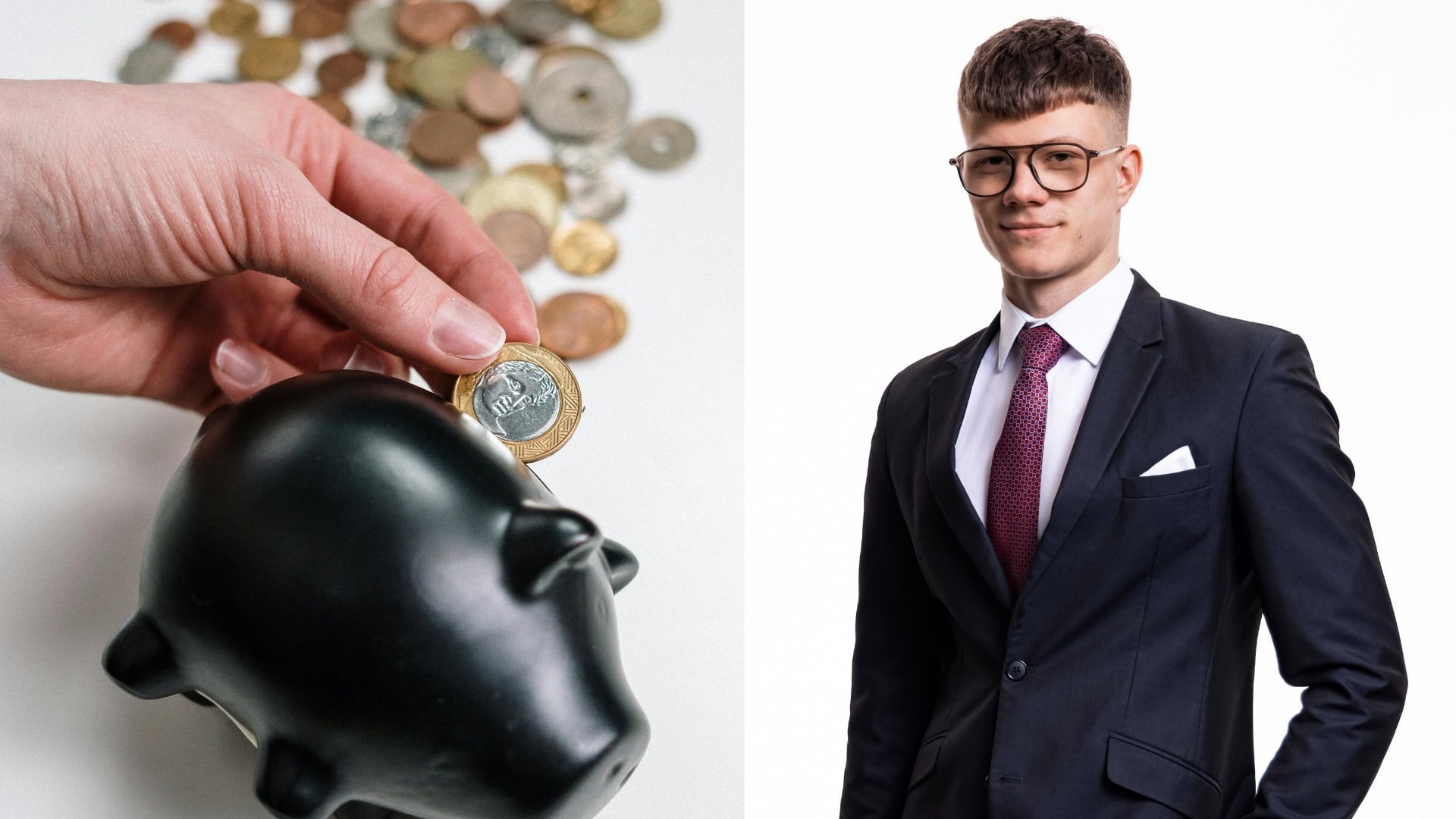 na snimke je analytik Bajzík, peniaze, dôchodok, sporenie