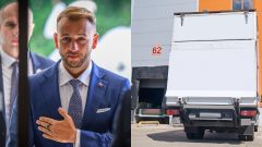 ministerstvo vnútra, Matúš Šutaj Eštok, skriňové nákladné vozidlo s hydraulickým čelom