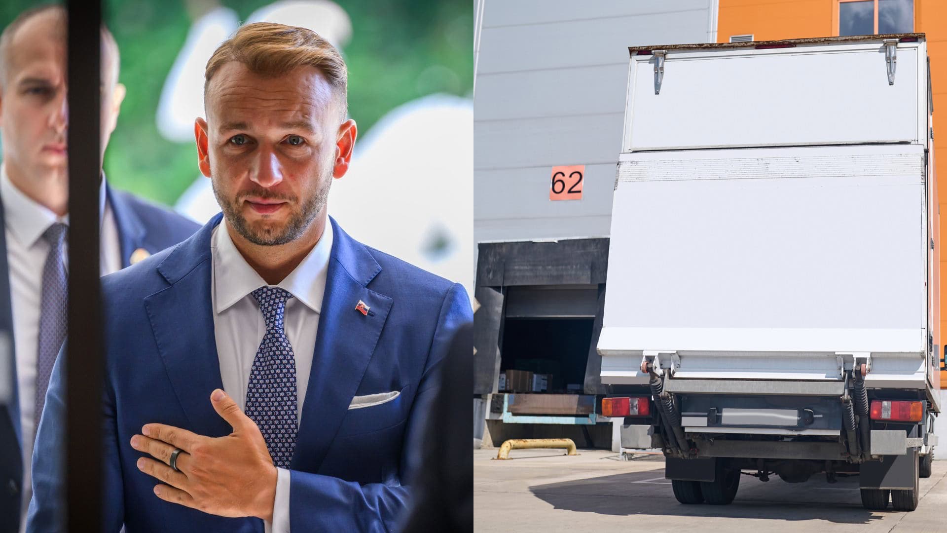 ministerstvo vnútra, Matúš Šutaj Eštok, skriňové nákladné vozidlo s hydraulickým čelom