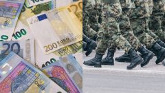 peniaze, vojaci