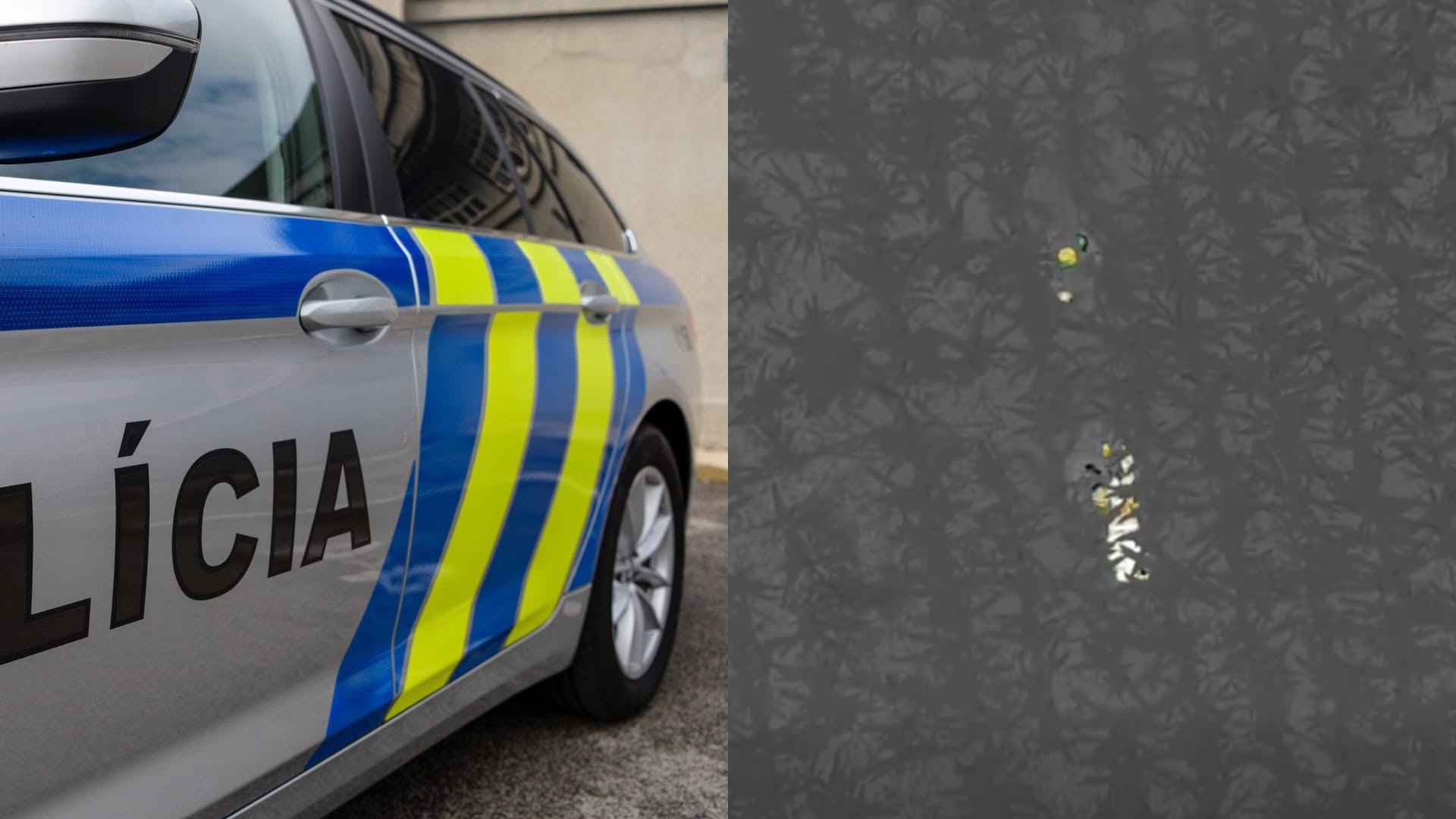 polícia, termovízia