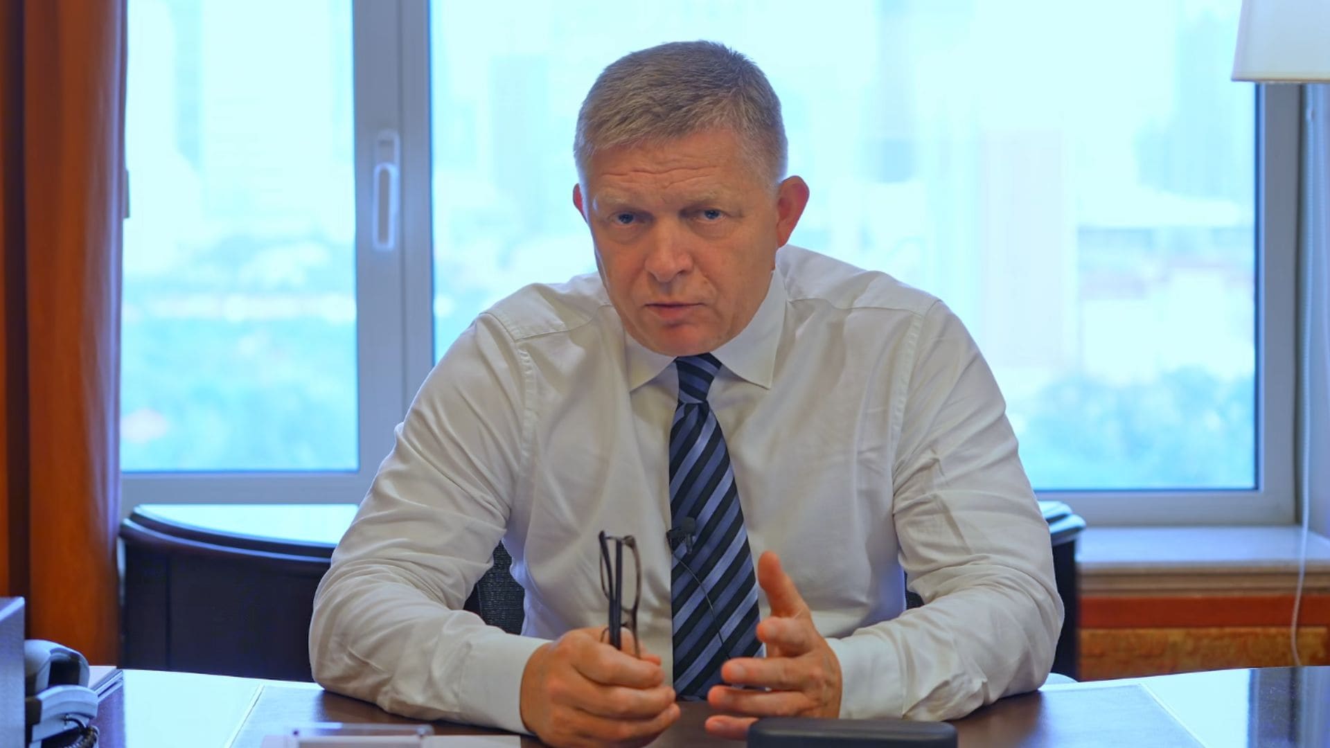 Na snímke premiér Robert Fico