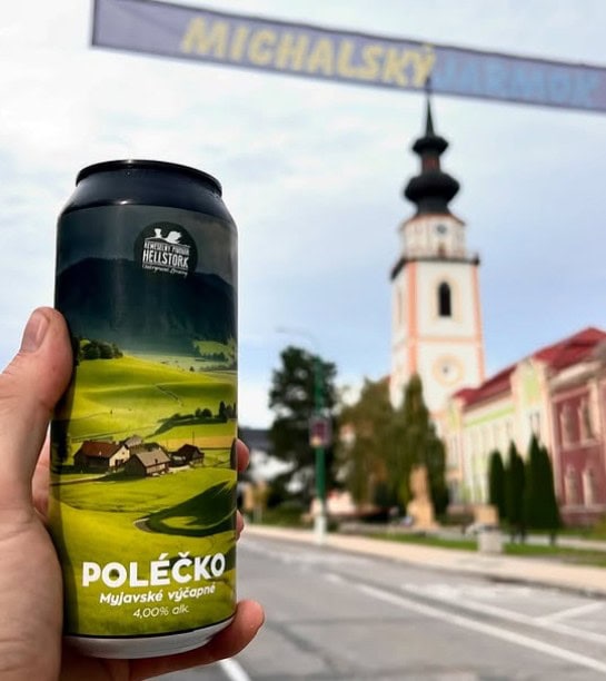 Hellstork pivo, Myjava