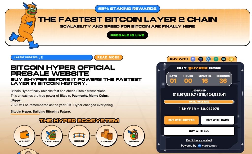 THE FASTEST BITCOIN LA YER 2 CHAIN