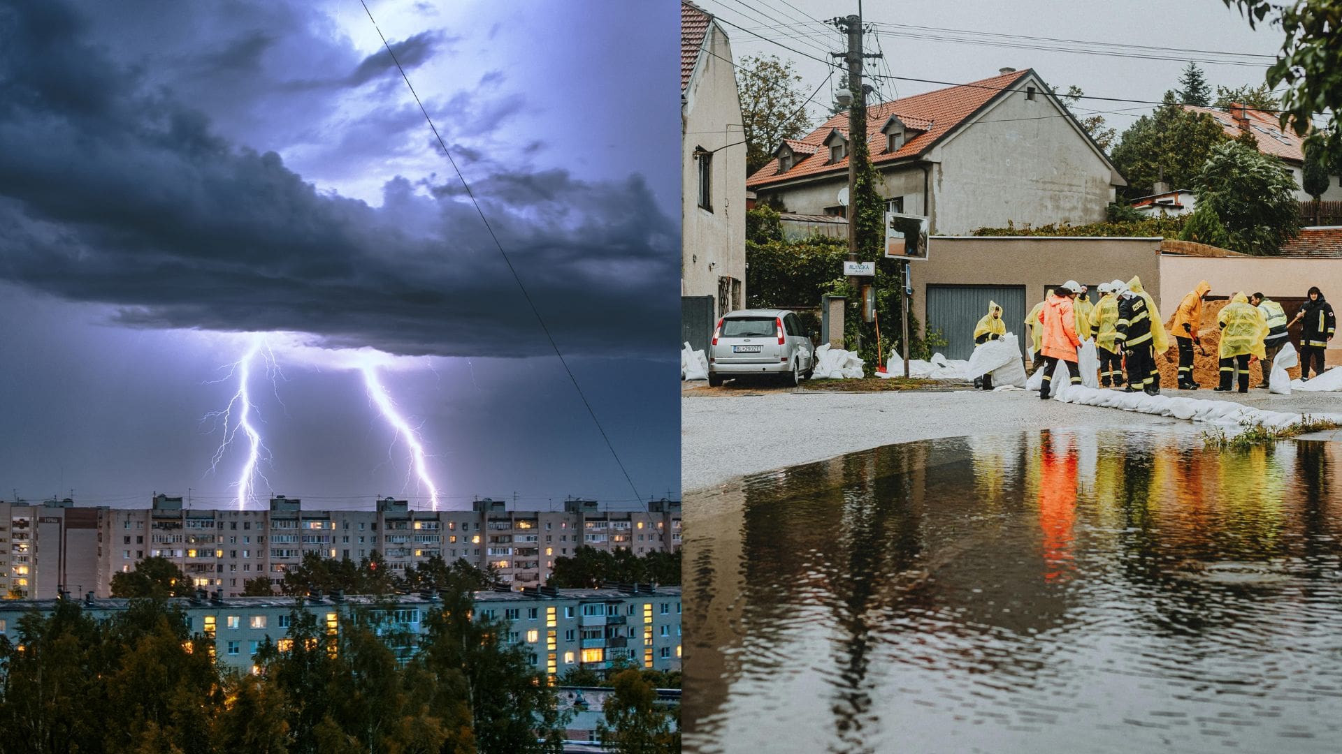 Na strednom Slovensku hrozia bleskové povodne