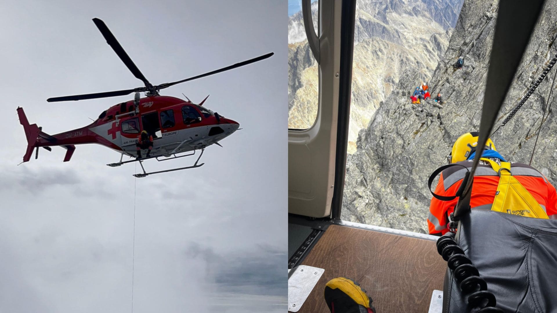 Zásah HZS na Gerlachu