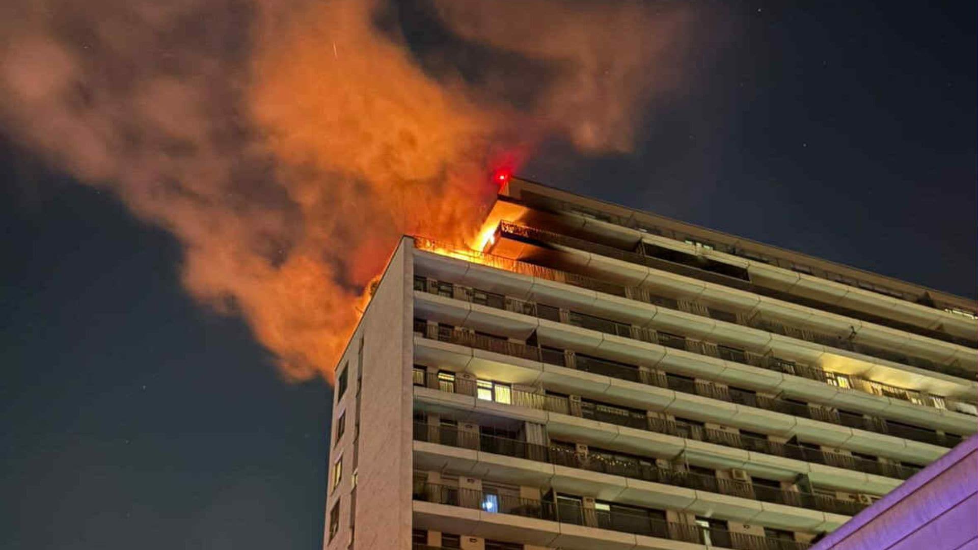 Požiar v bratislavskom Ružinove