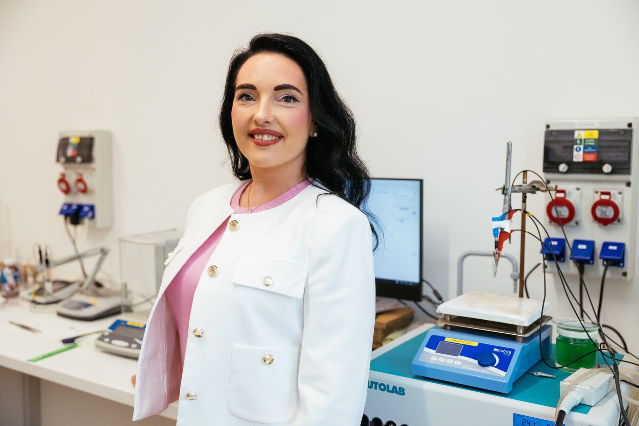 na snimke je Mgr. Anna Kityk, PhD., laureátka v kategórii fyzikálne a formálne vedy