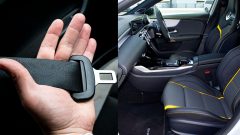 Na snímke auto a bezpečnostný pás