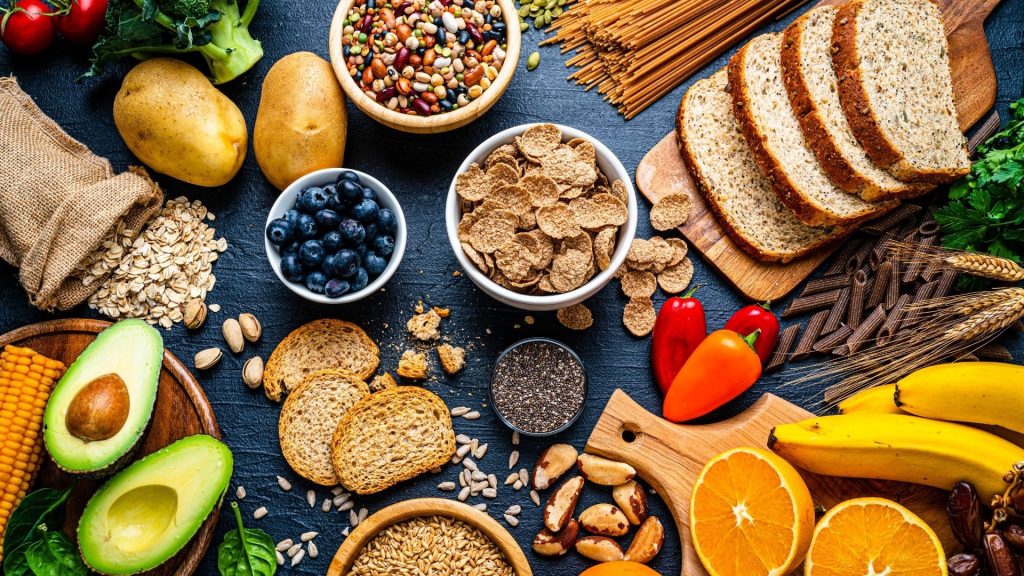 Vláknina, jedlo, potraviny