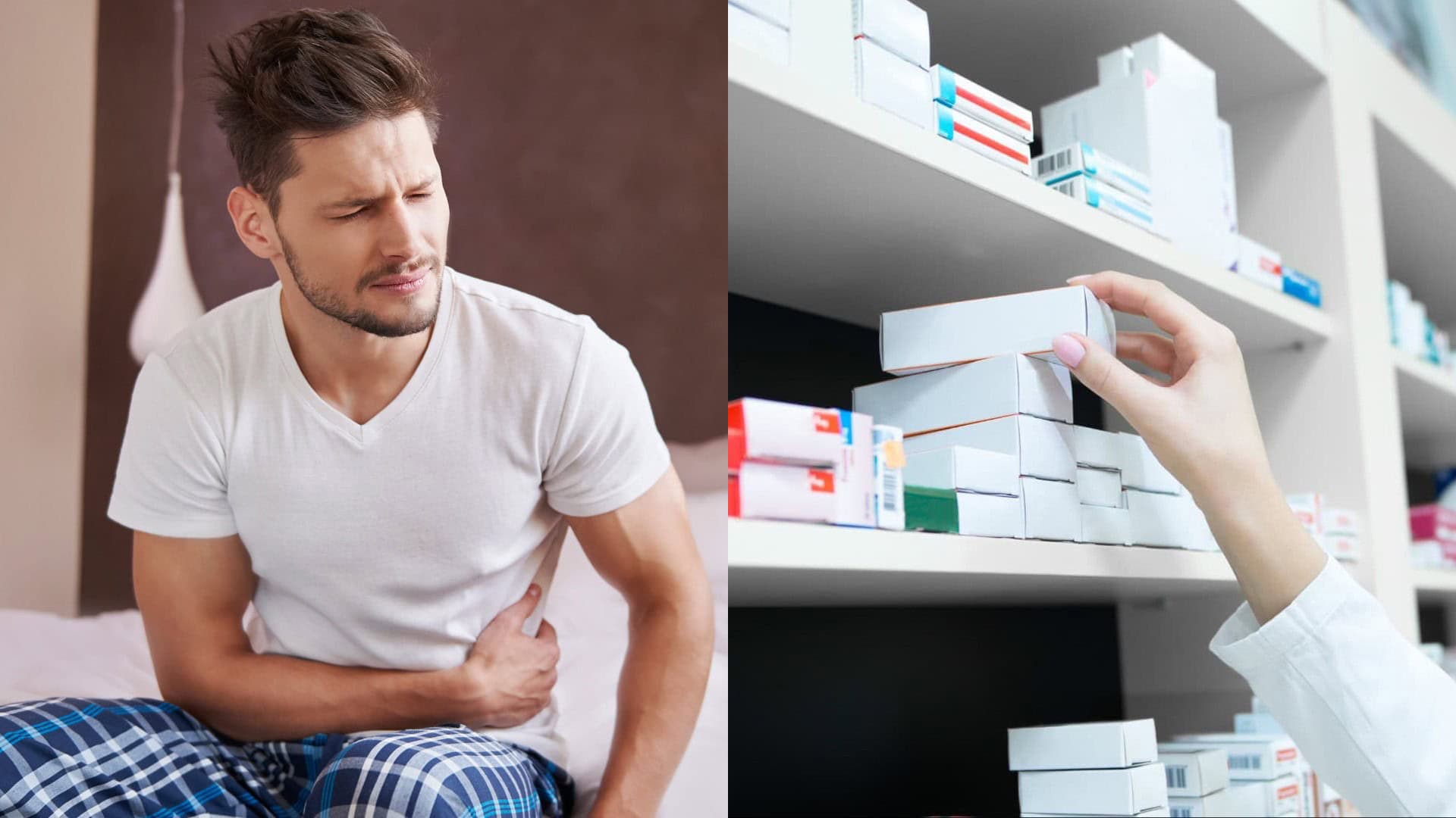 črevné ťažkosti, lieky, lekáreň