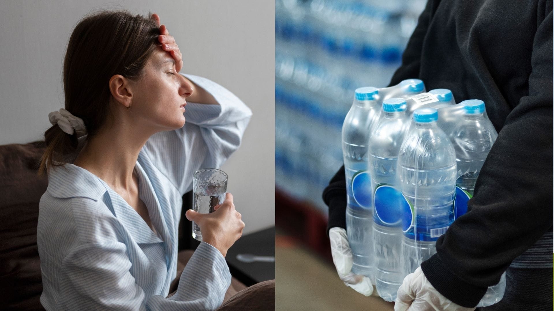 balená voda vo fľašiach