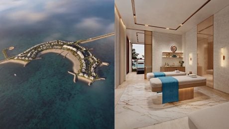 Ostrov dlhovekosti, interiér luxusnej vily