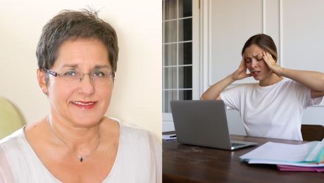 prof. MUDr. Zuzana Gdovinová CSc., žena s bolesťou hlavy, cievna mozgová príhoda