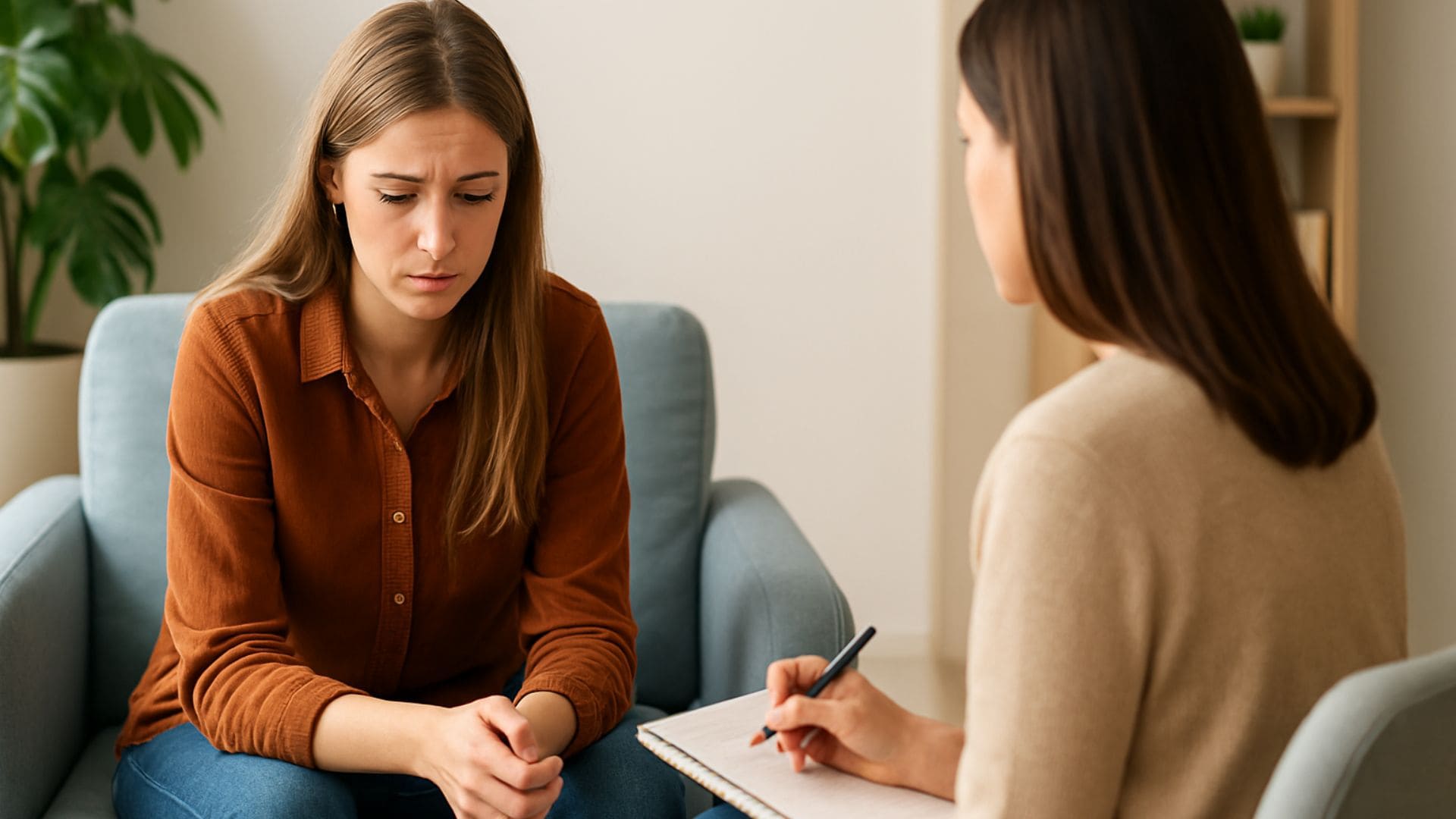 psychologička, psychológ, duševné zdravie, terapia, úzkosť