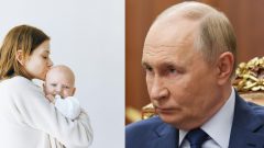 na snimke je putin a rusko a matka