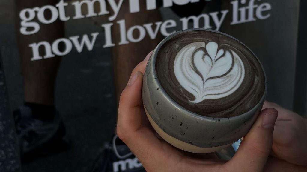 hojicha nápoj Matchiareň