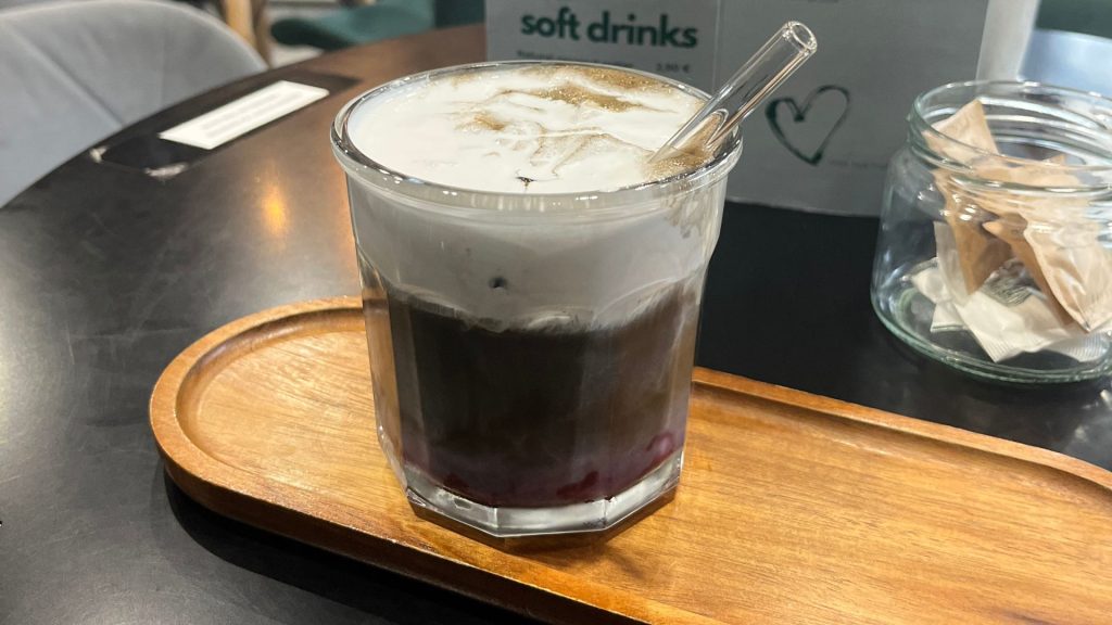 hojicha nápoj Matchiareň