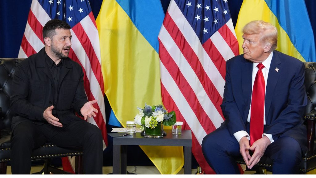 Zelenskyj a Trump