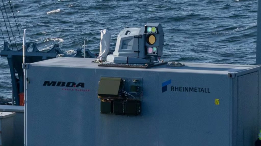 Prototyp kontajnerového laseru 