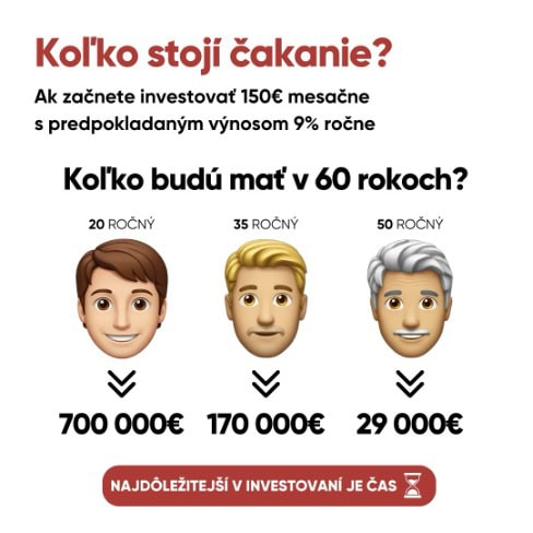 na snimke je grafika ako investovat
