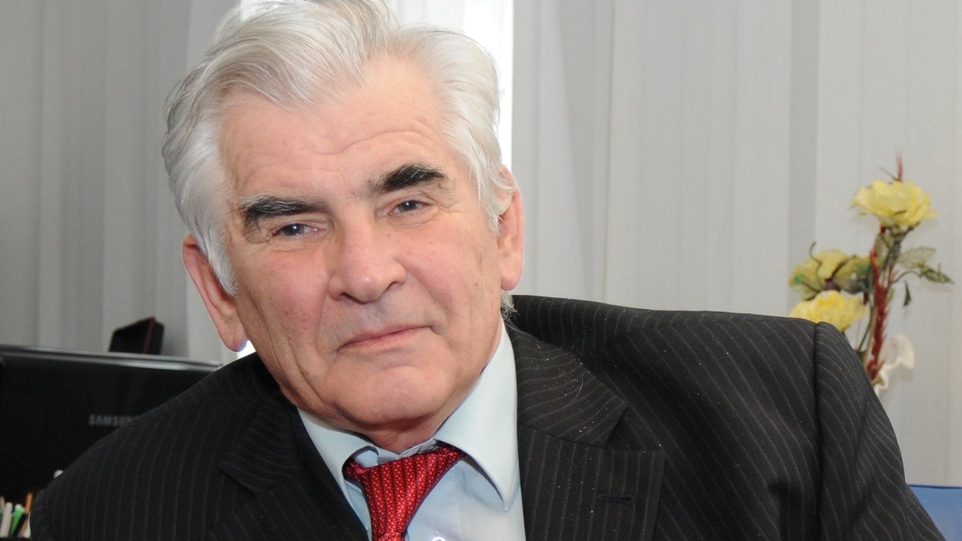 Na snímke ekonóm a predseda dozornej rady I.D.C. Holdingu, profesor Štefan Kassay počas rozhovoru pre TASR.