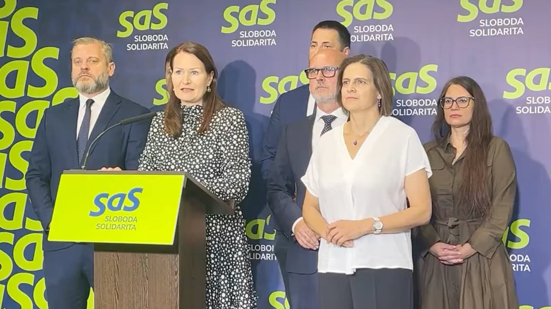 SaS, tlačová konferencia