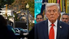 Biely dom, Trump, demolácia, tanečná sála