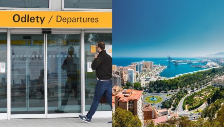 Malaga, Košice, Letisko