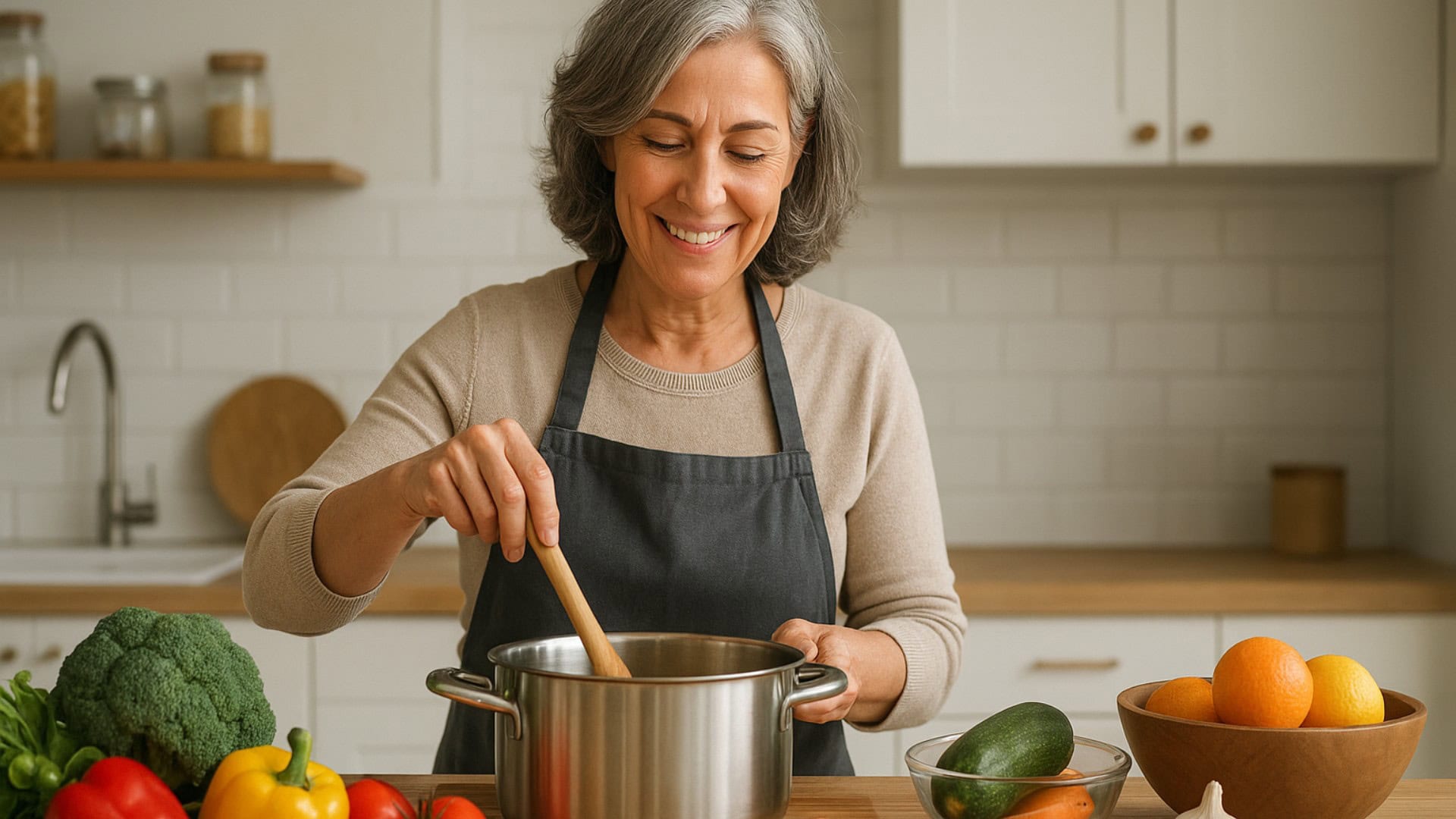 53-ročná expertka v kuchyni